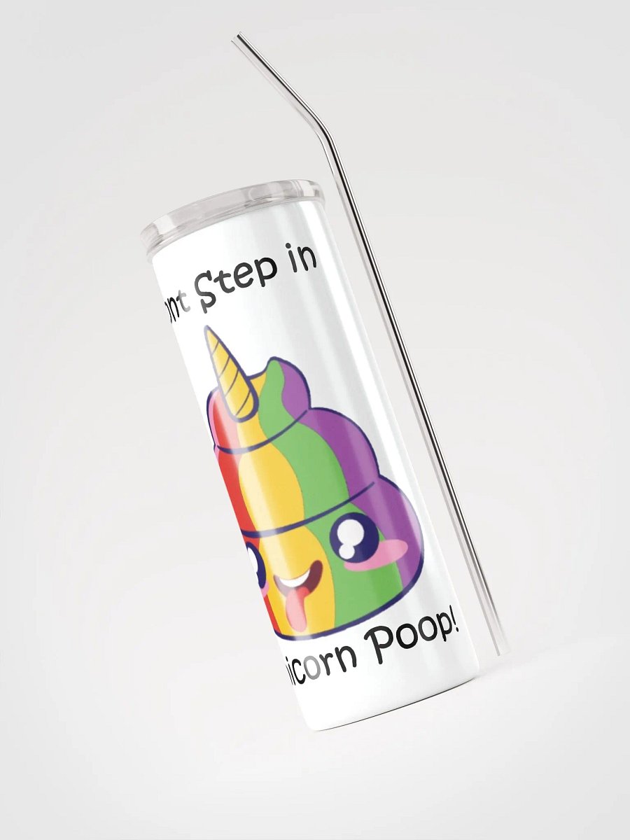 Unicorn poop tumbler product image (3)