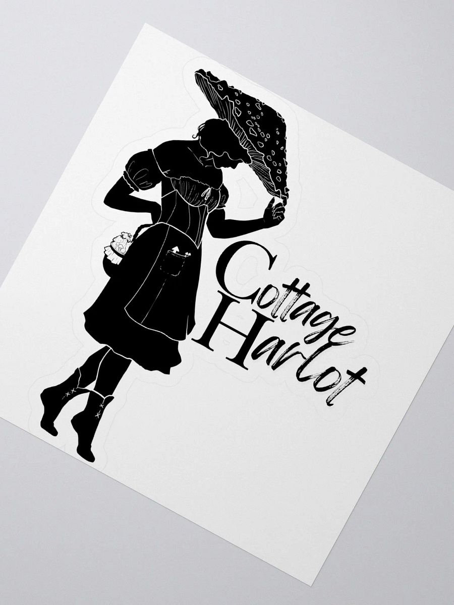 The Cottage Harlot Kiss Cut Sticker product image (2)