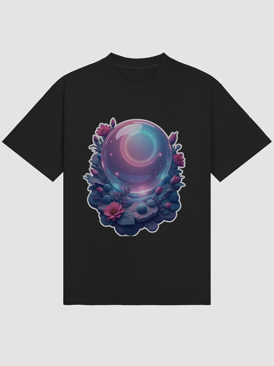Retro-Verse Bloom: The Neon Oracle" Oversized Tee product image (9)