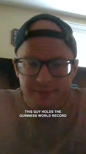 Watching 777 movies in a year.🍿
@thatnerdzach holds the Guinness World Record and did it for a good cause too - raising aware...
