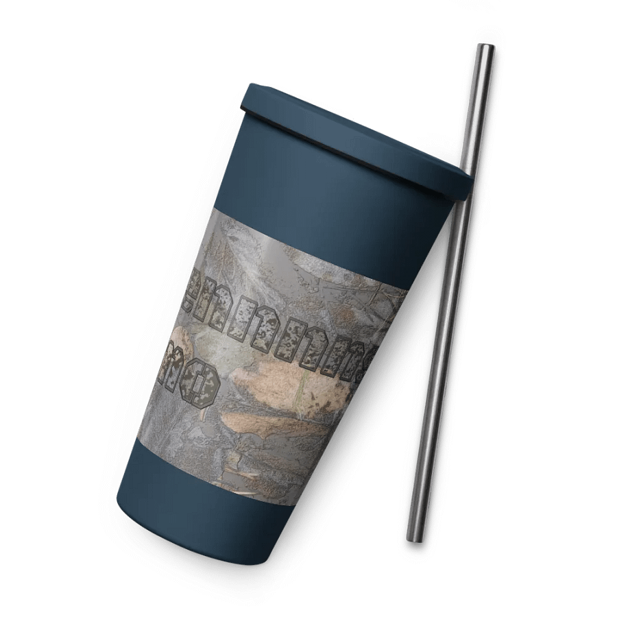 Insulated Tumbler with a Straw - MossyOak - It Happennnns Camo product image (8)