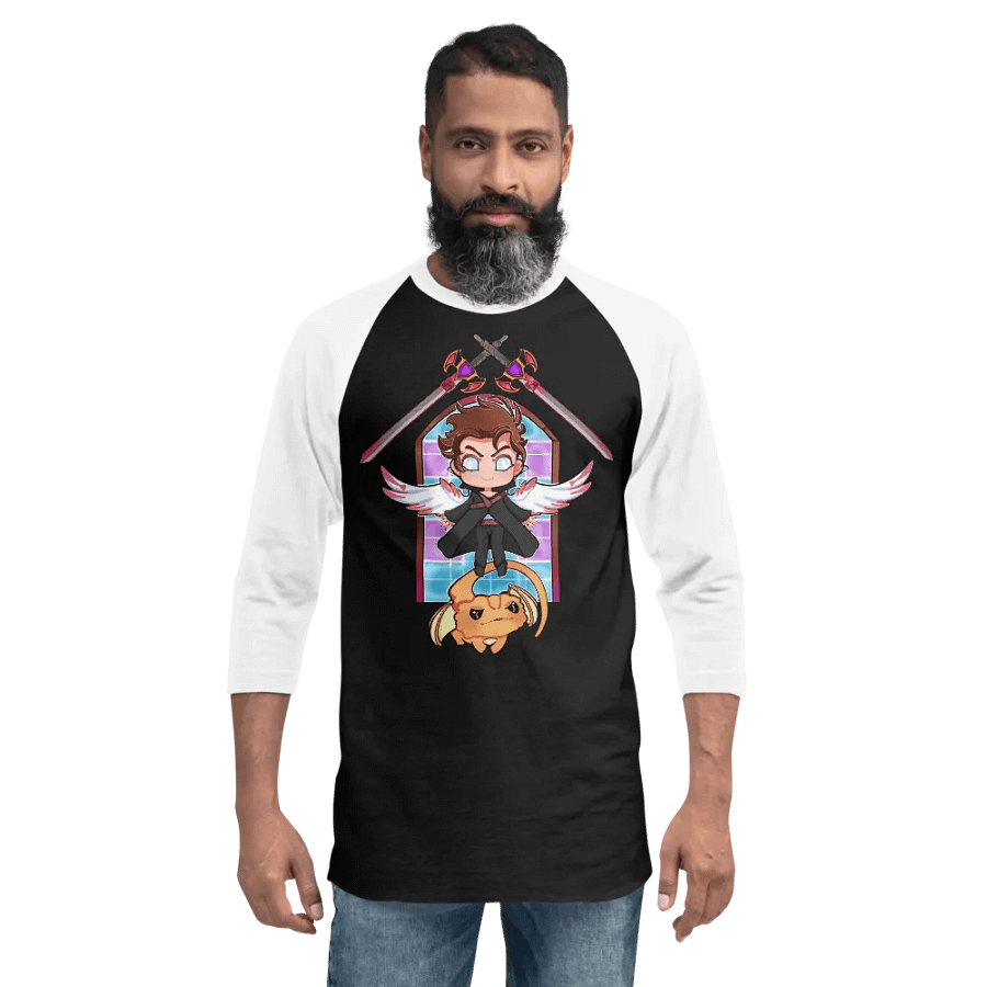 The Adorable Warrior Duo Baseball Long Sleeve product image (3)