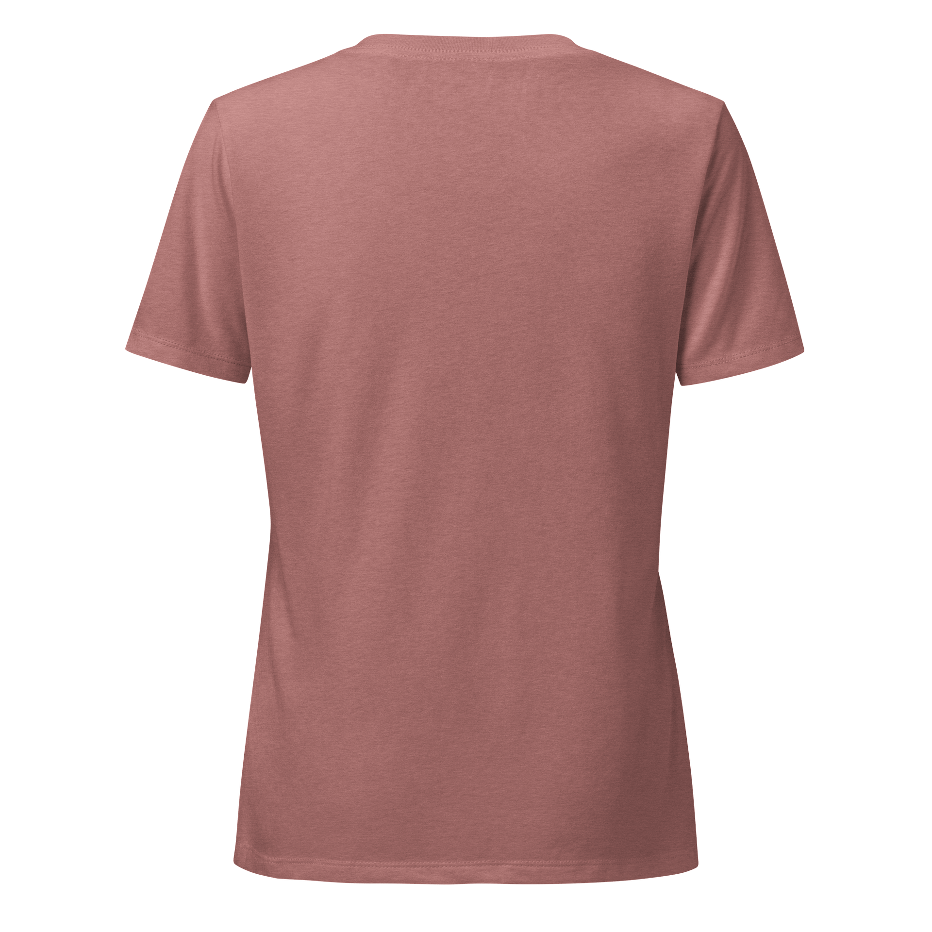 Plush Women's Relaxed V-Neck T-Shirt - Pink product image (4)
