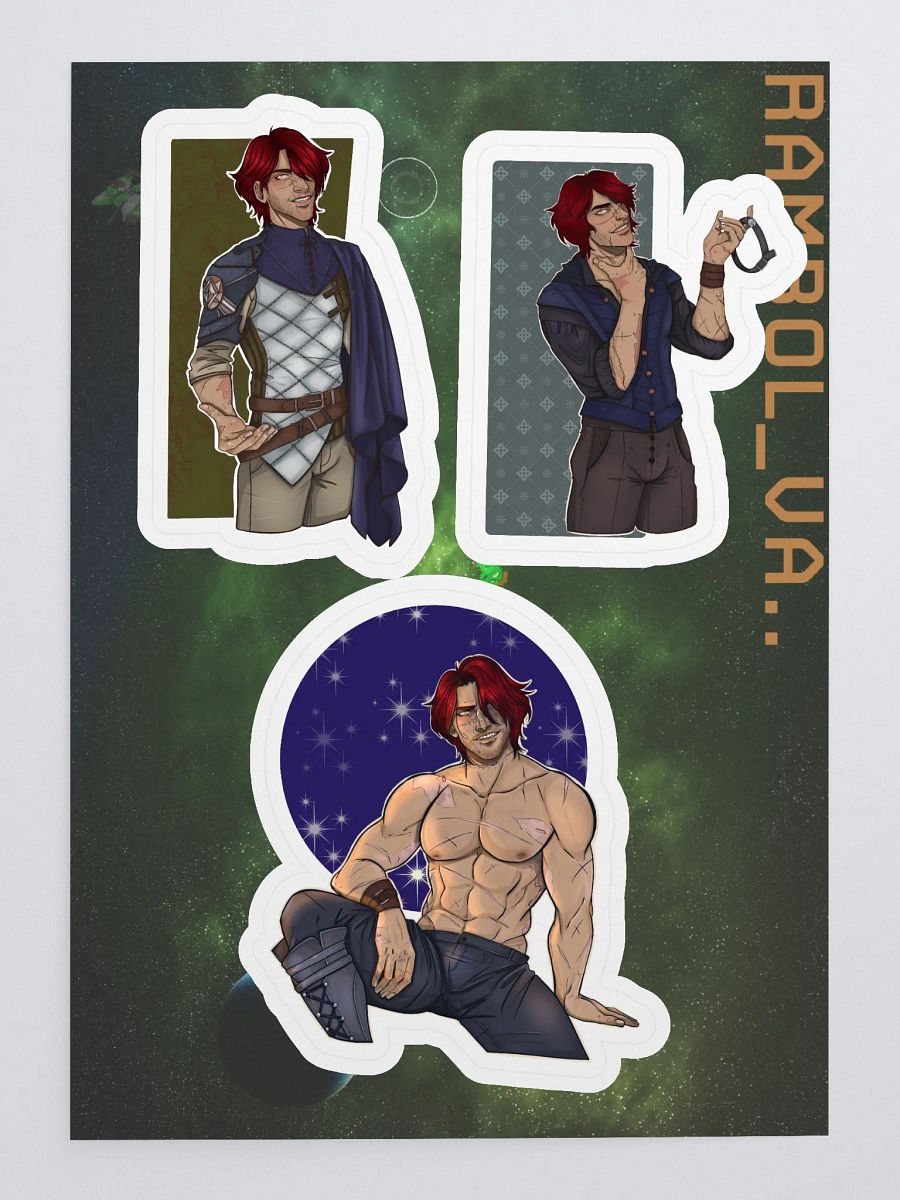 Elijah sticker sheet product image (3)
