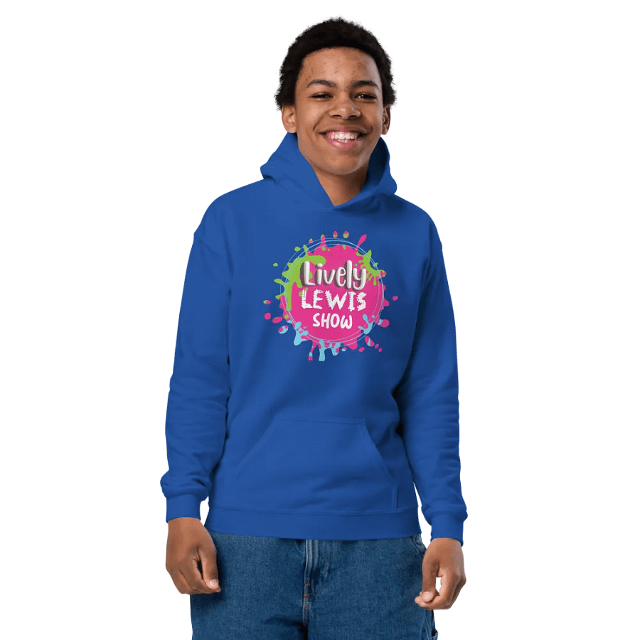 Lively Lewis Show Youth Size Hoodie product image (2)