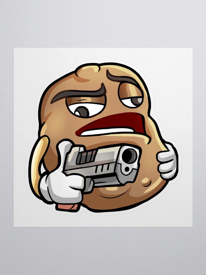 Potato Aim Kiss Cut Sticker product image (1)