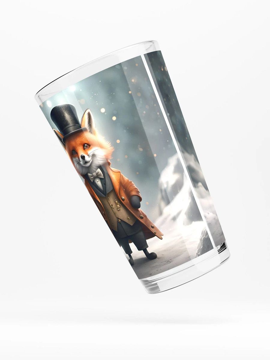 Smart Dressed Fox Pint Glass product image (4)