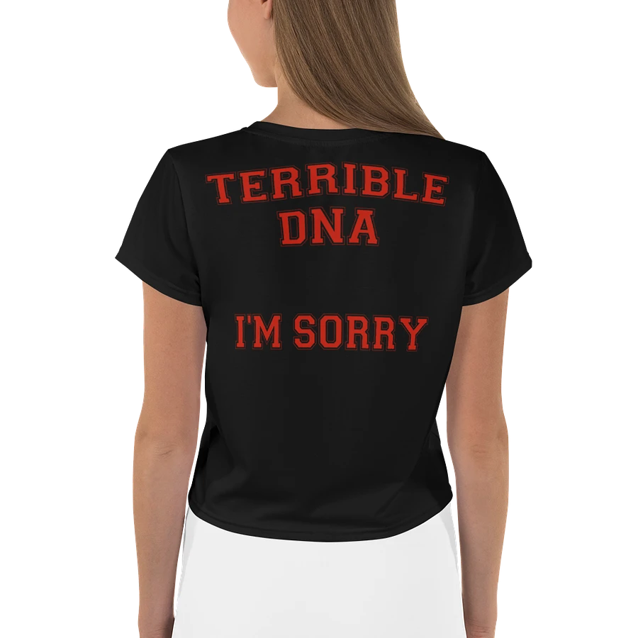 (2 sided) Bad Genes Terrible DNA crop tee product image (3)