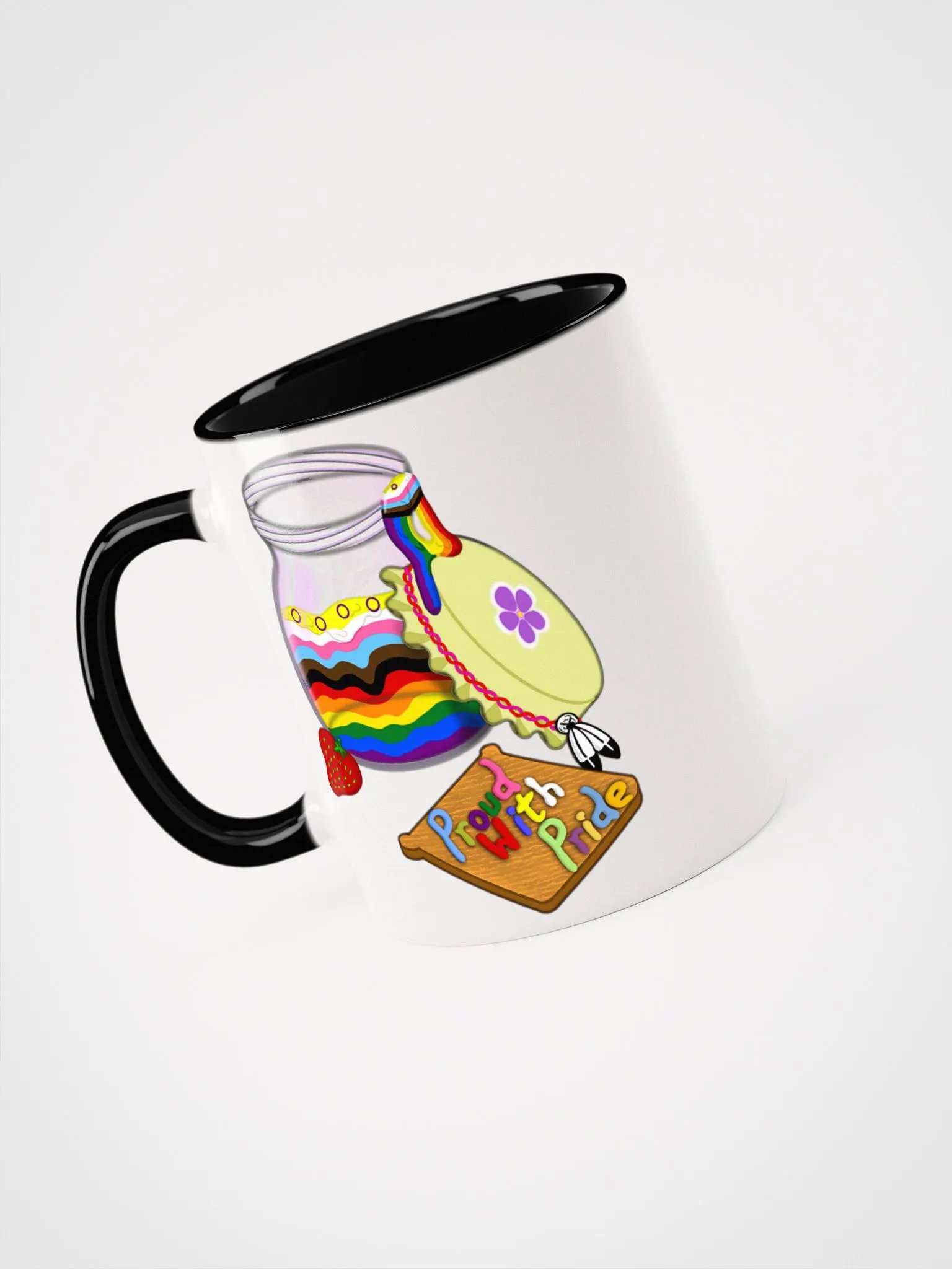 Proud With Pride Jam Jar Coloured Mug product image (3)