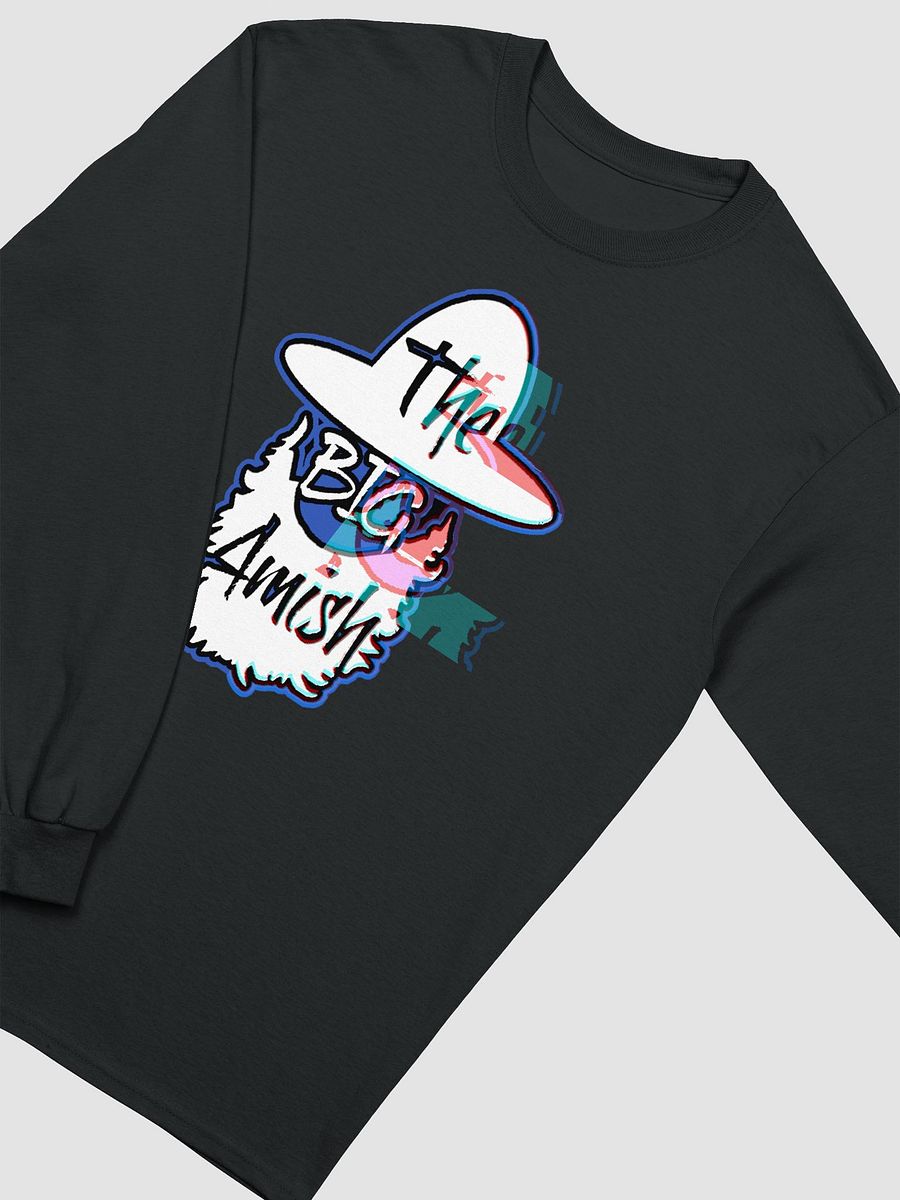Glitched Amish Silhouette Long Sleeve Tee product image (5)