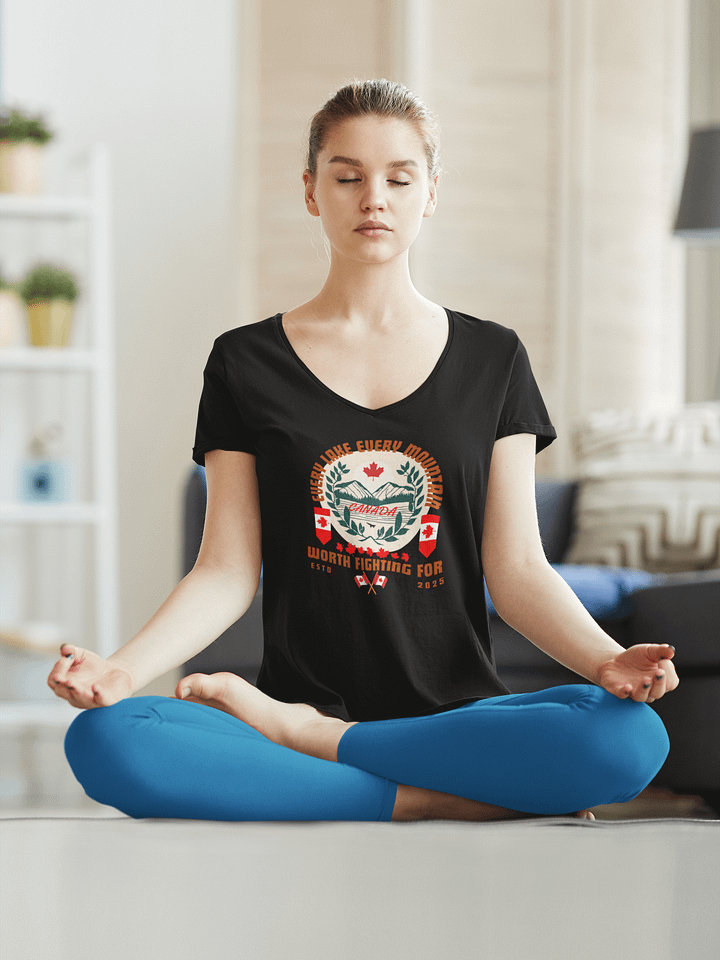 Canadian Heritage V-Neck Tee product image (13)