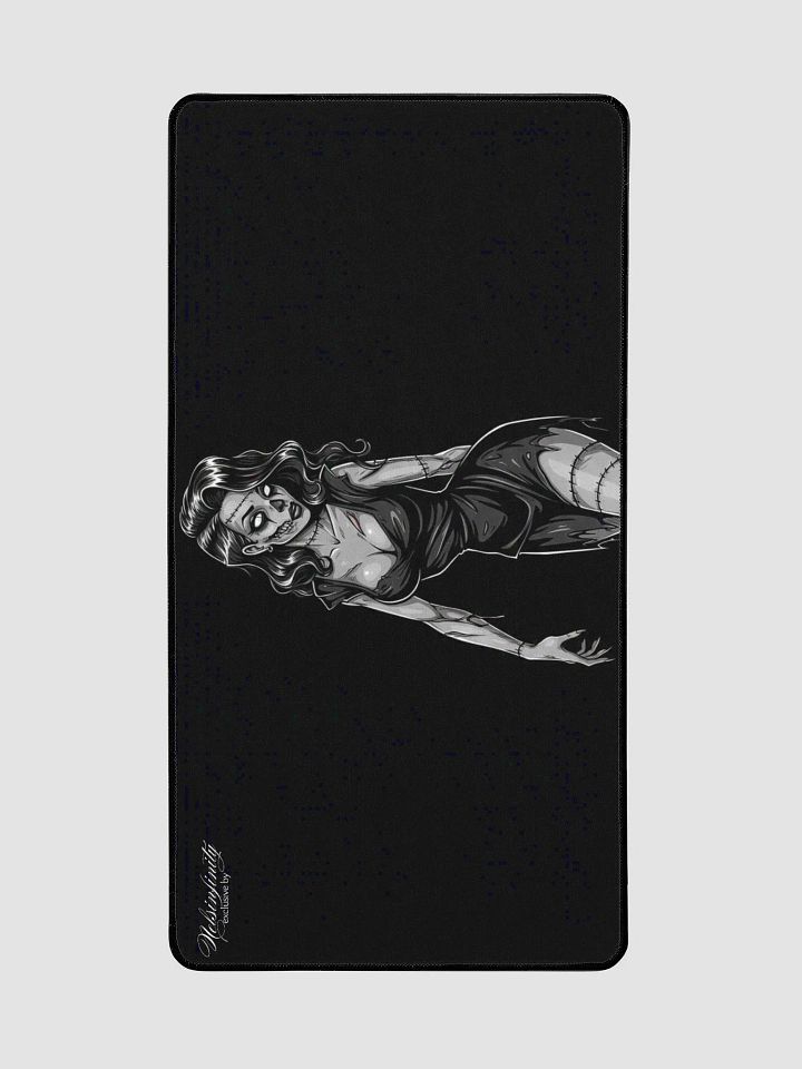 Zombie Pinup 09 Exclusive Black/White Edition Desk Mat product image (2)