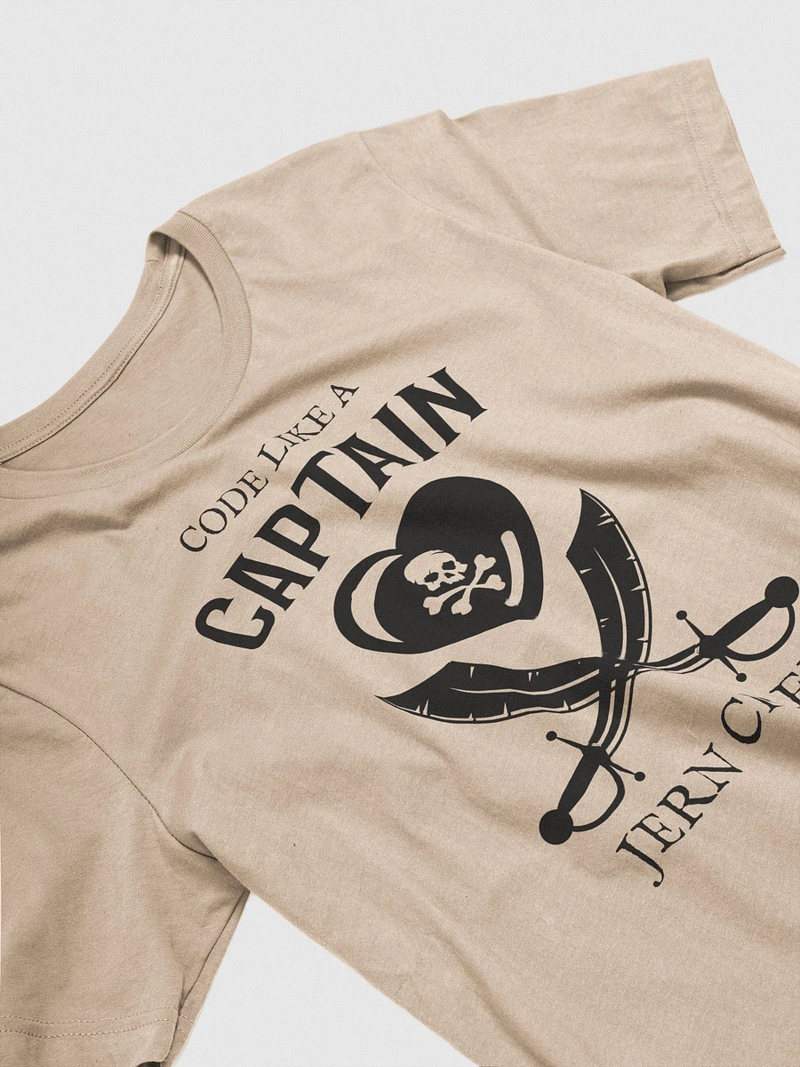 Code like a Captain Basic T-Shirt M product image (44)