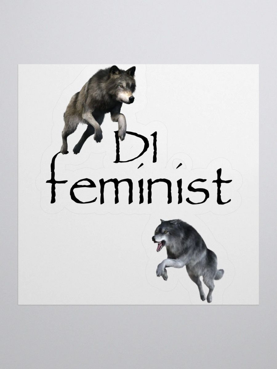 D1 Feminist Stickers product image (1)