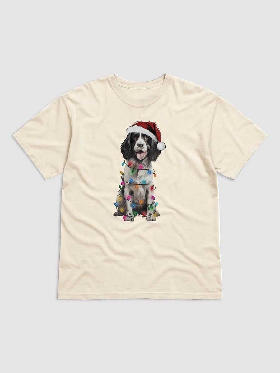 Funny Springer Spaniel(Black) Christmas T-Shirt for Springer Spaniel Paw-rents product image (19)