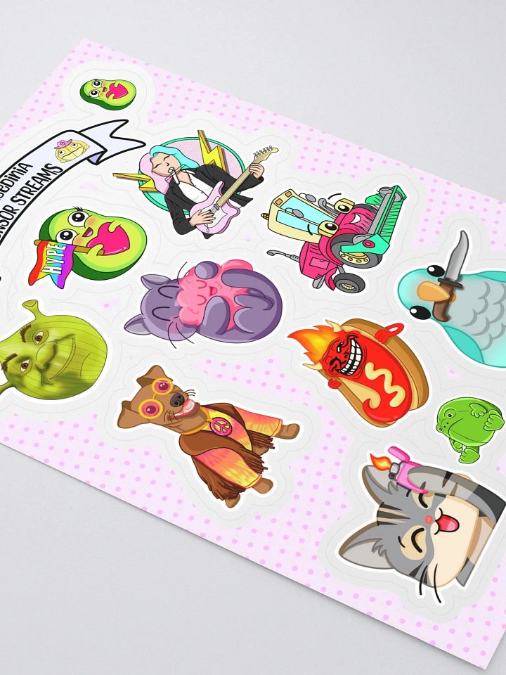 2023 Sticker Sheet Part 1 product image (2)