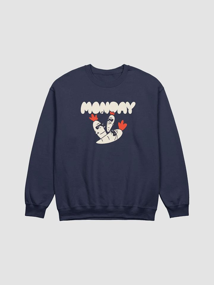 Cool Carrot Crewneck: MONDAY Edition product image (1)