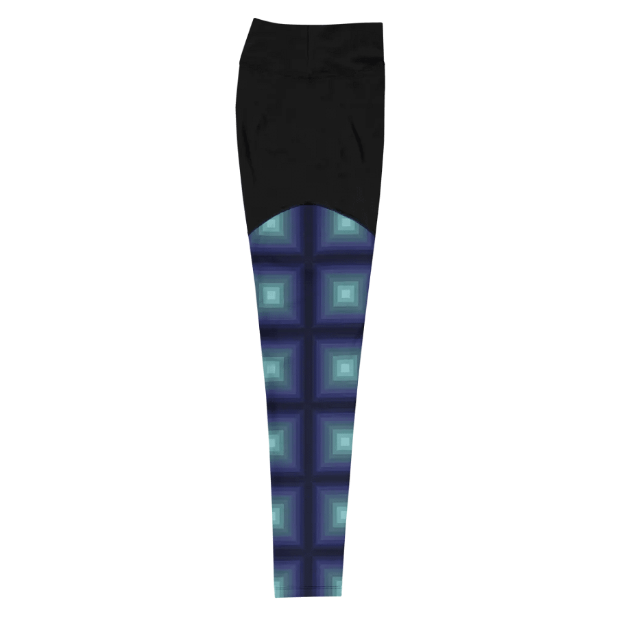 Blue 3D Gradient Squares product image (10)