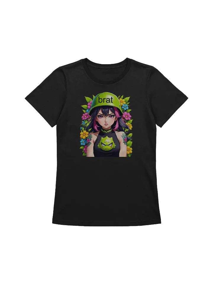 Brat Army Girl - Bella Canvas Women's Supersoft Relaxed-fit T-Shirt product image (2)