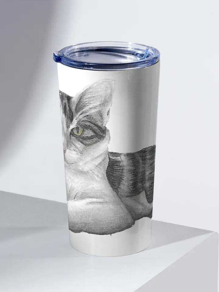 Cat Drawing Travel Cup product image (2)