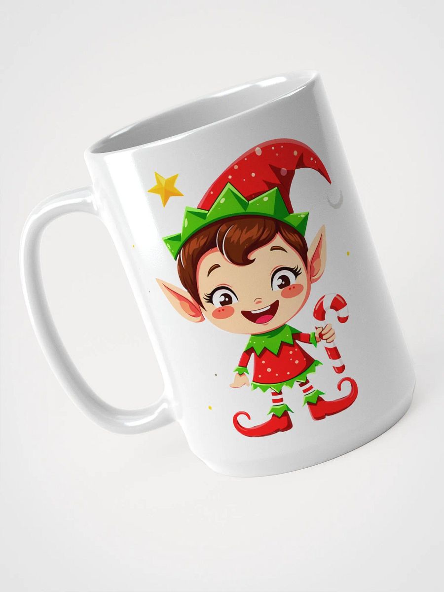 Cheerful Elf Christmas Mug product image (3)
