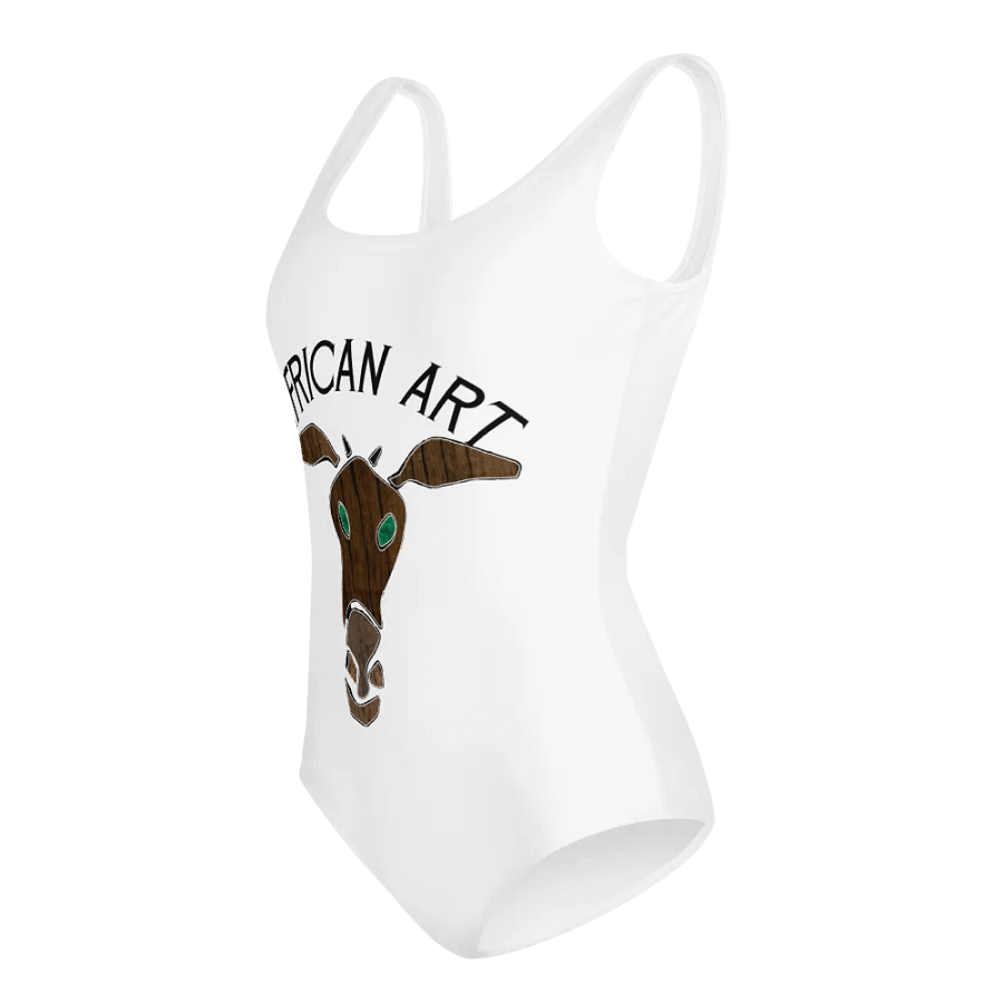 Giraffe Dreams All-Over Youth Swimsuit product image (4)