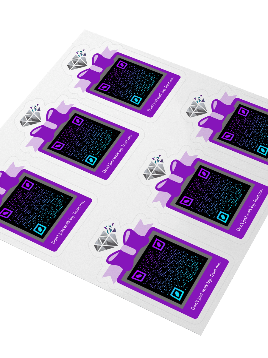QR Code Sticker Sheet 1 - Multid Store product image (4)