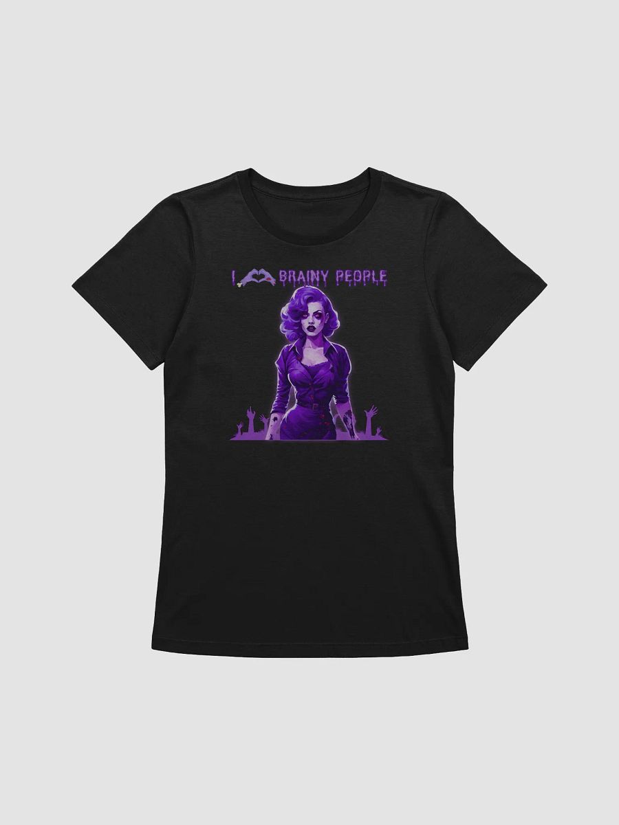 Brainy Babe Purple Relaxed-fit Tee product image (23)