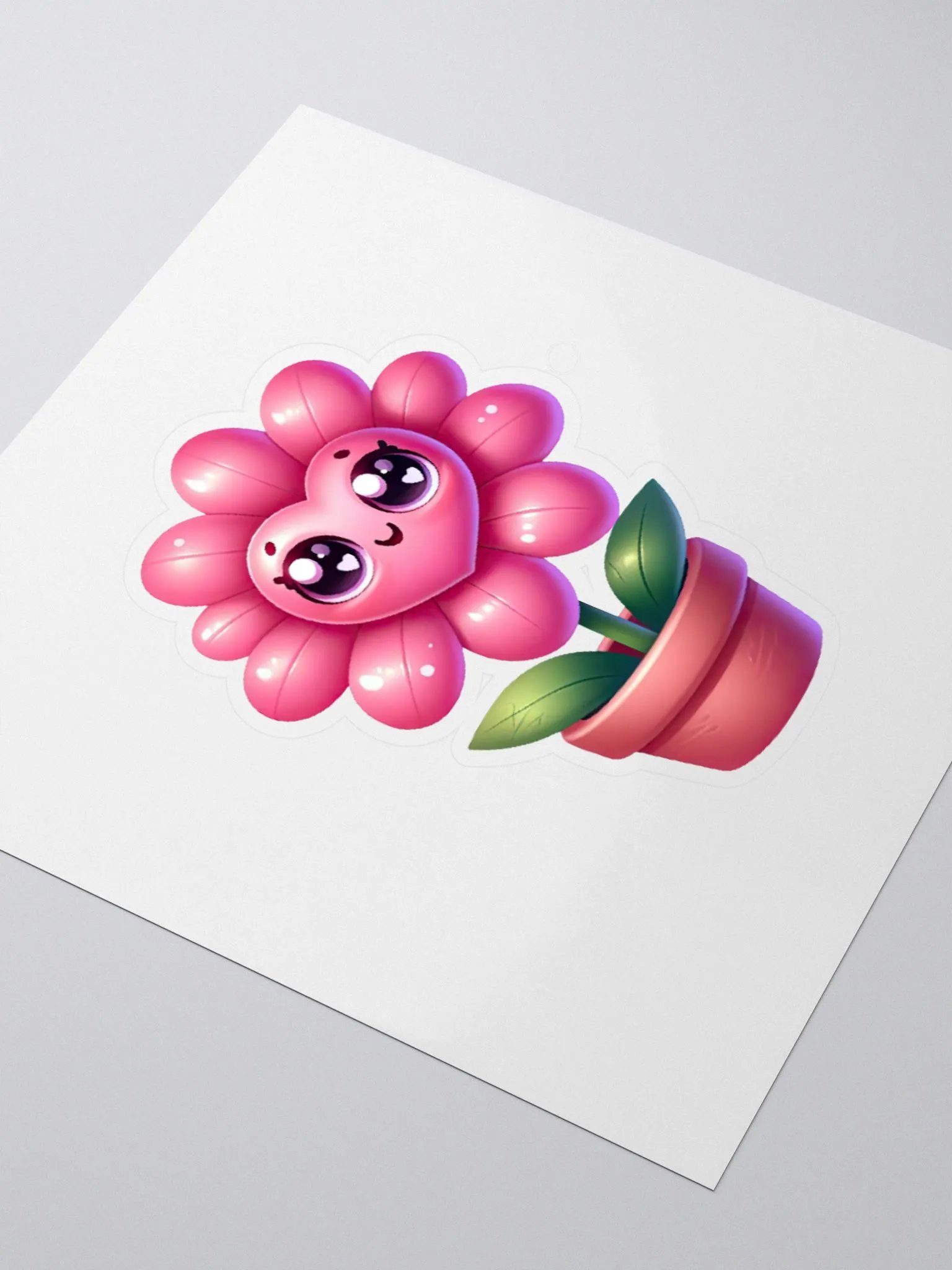 Heart Flower Sticker product image (4)