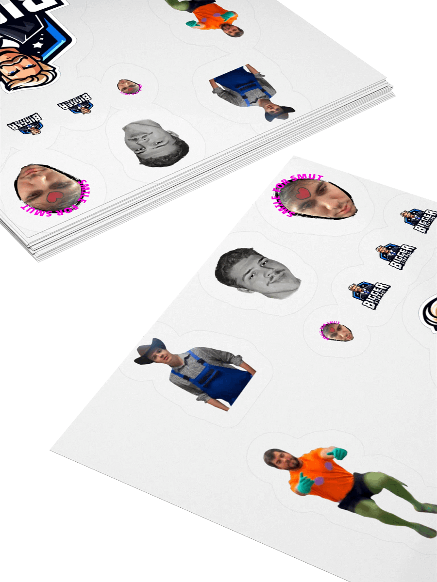 BIGGER STEP DAD Kiss Cut Sticker Collection product image (5)