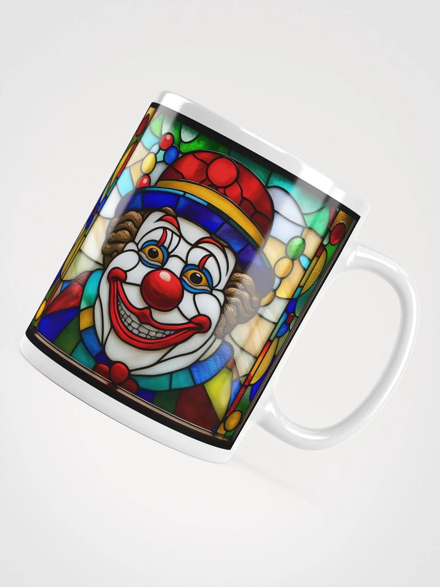 #004 Fuzzy McCoy Clown Stained Glass Mug product image (12)