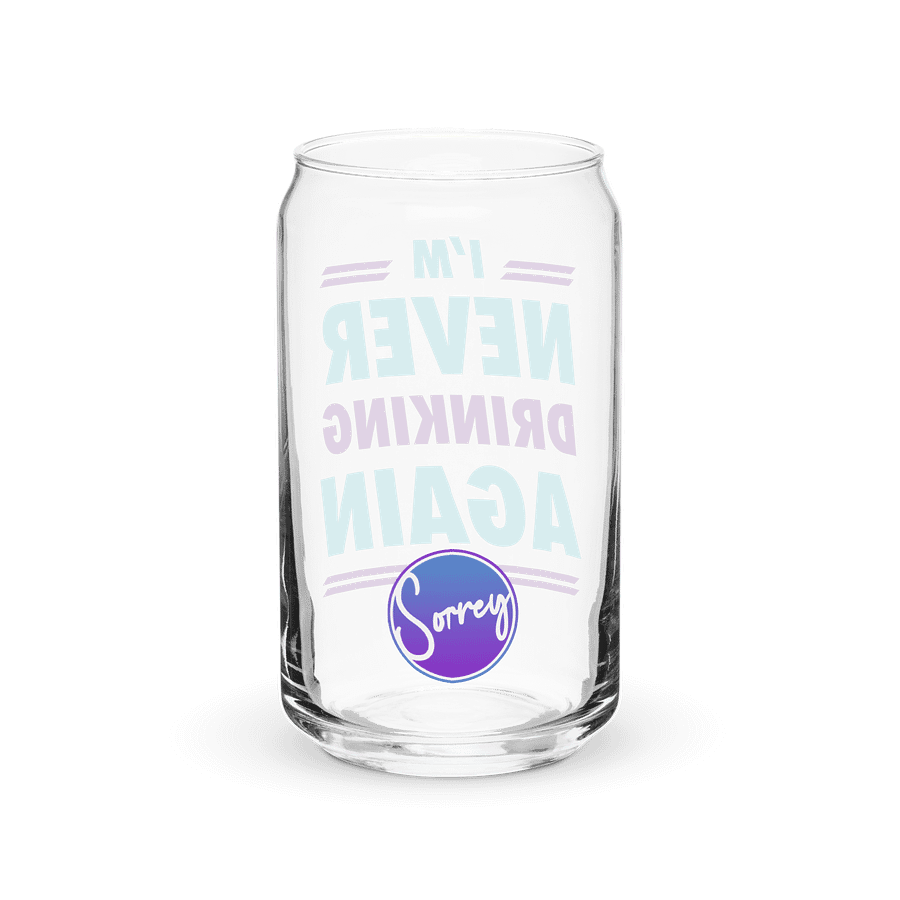 Sorrey Never Drinking - Glass product image (6)