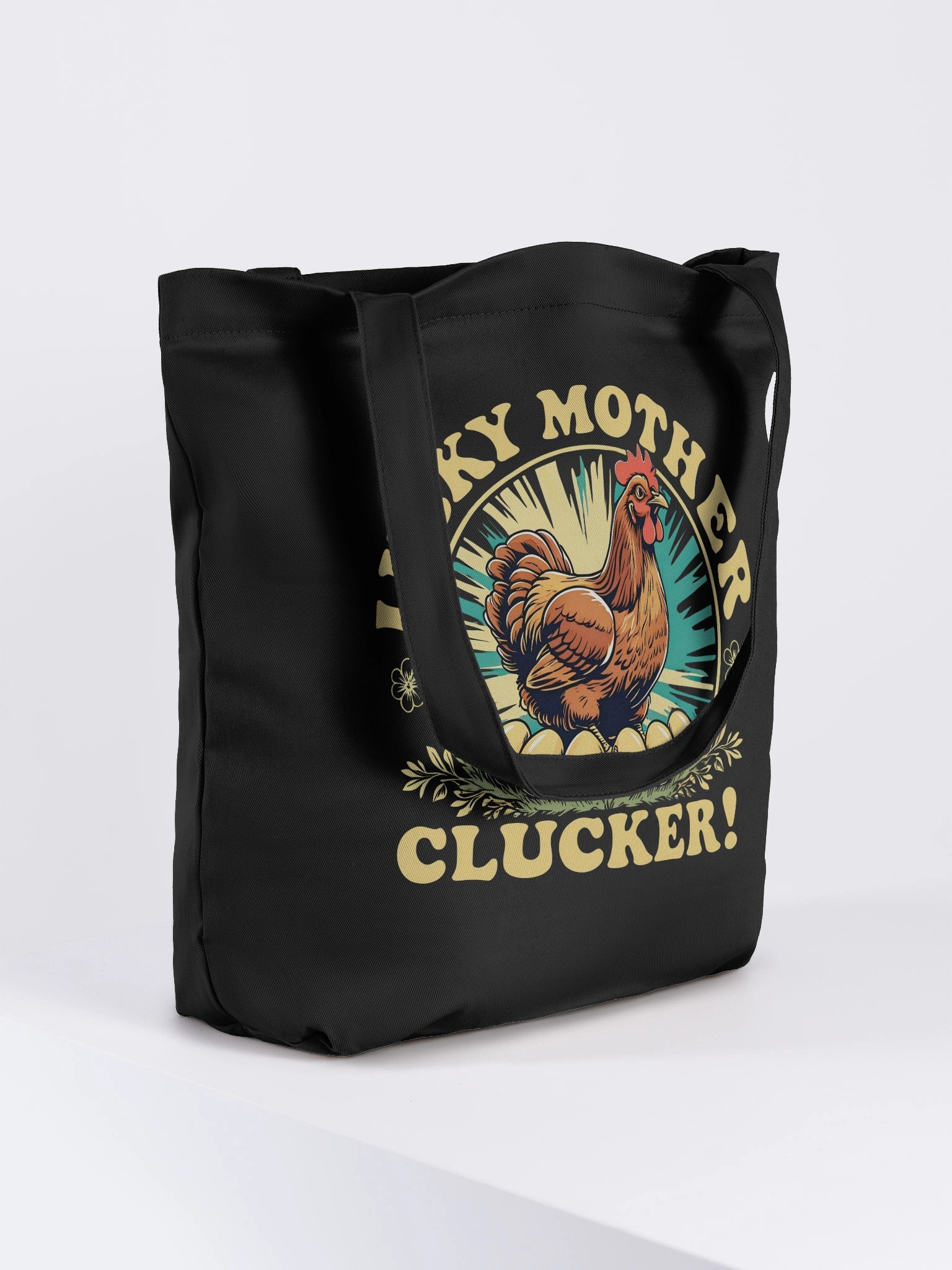 Lucky Mother Clucker Eco Tote Bag product image (4)
