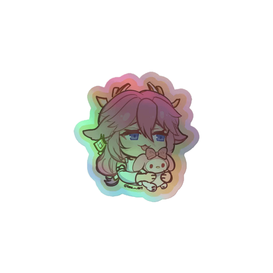 Yae Miko - Holographic Stickers product image (1)