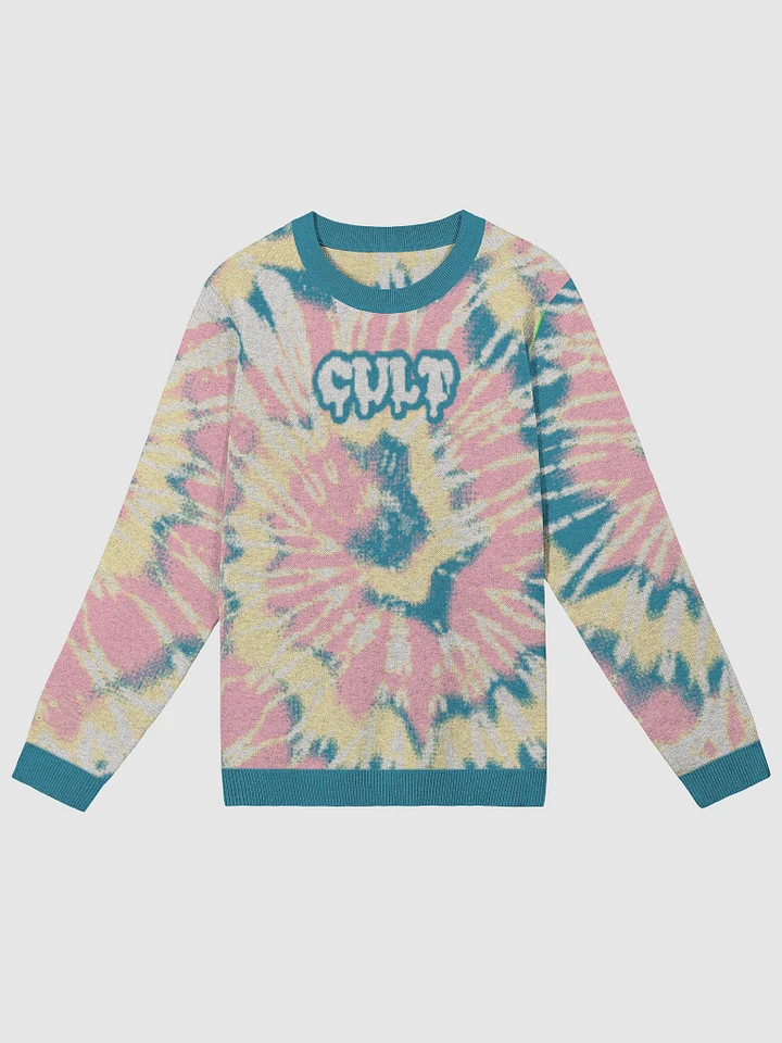 CULT TIE DYE KNITTED SWEATER product image (3)