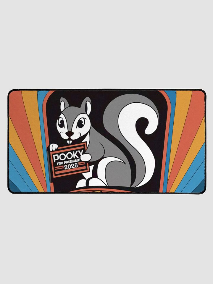 Desk Mat: Pooky For president 2028 Funky, symetrical product image (1)
