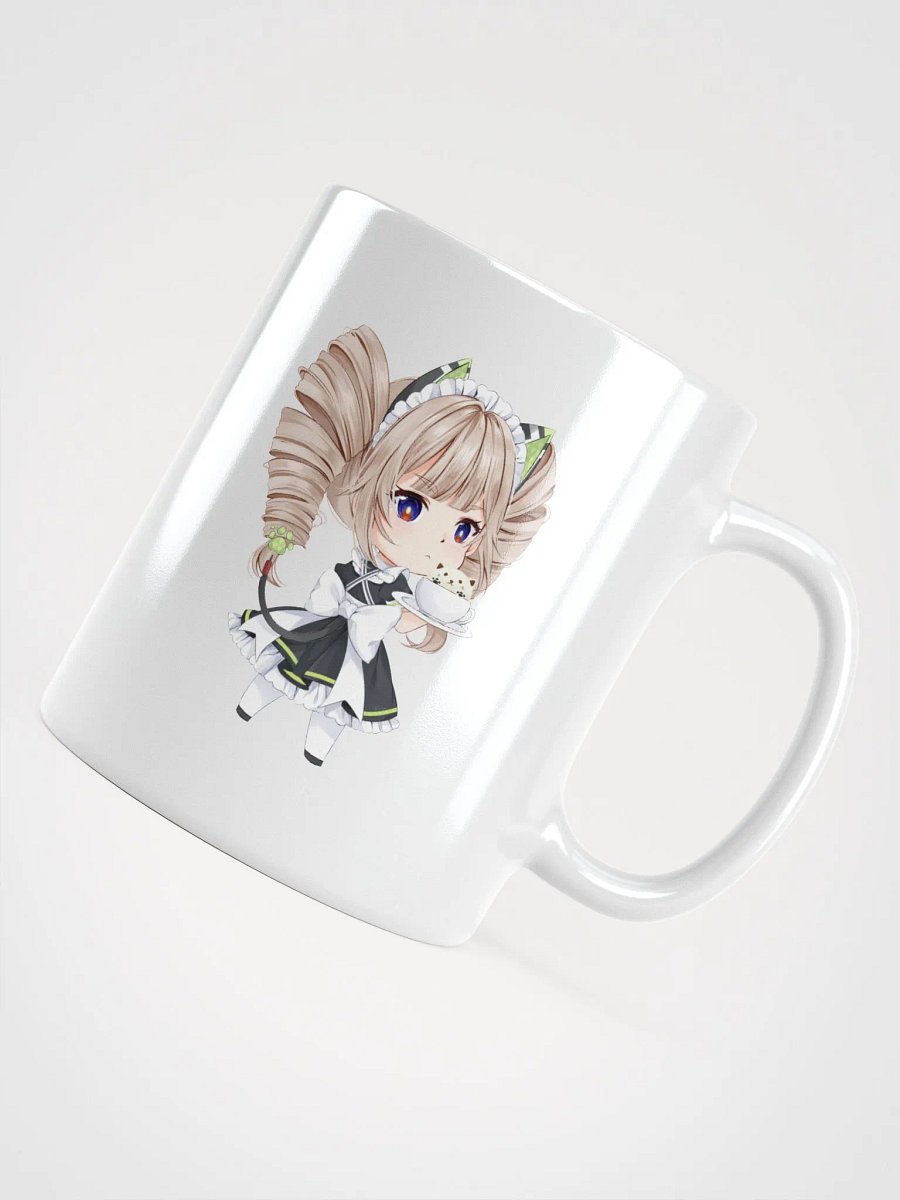 White Glossy Mug - Shiro Maid (Tower of Fantasy) product image (4)