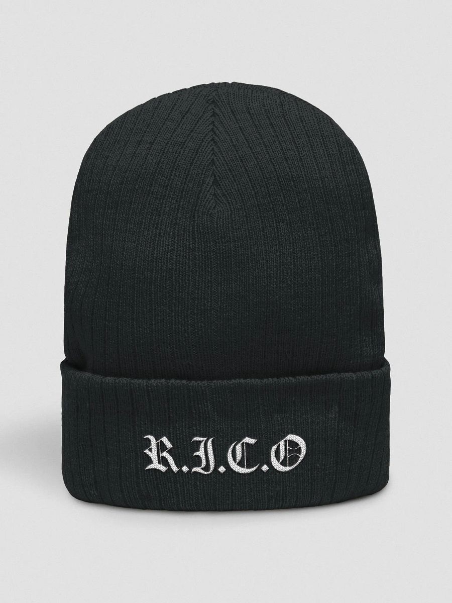 R.I.C.O - Beanie (White Logo) product image (7)