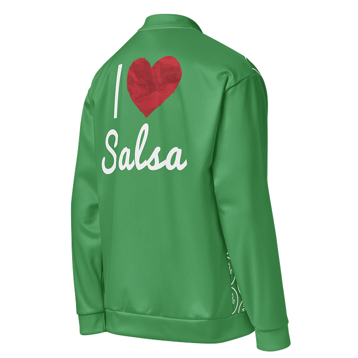 I Love Salsa - Chamarra Bomber Verde All-Over Print Green product image (1)
