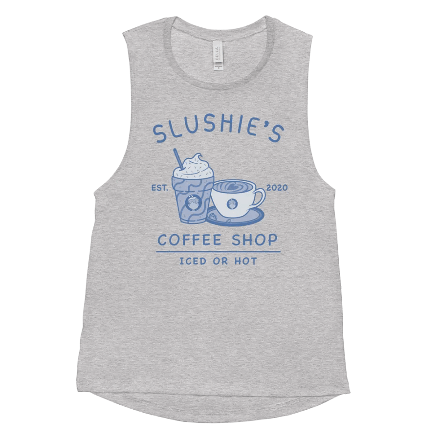 Slushie's Coffee Shop (Blue) | Women's Muscle Tank product image (11)