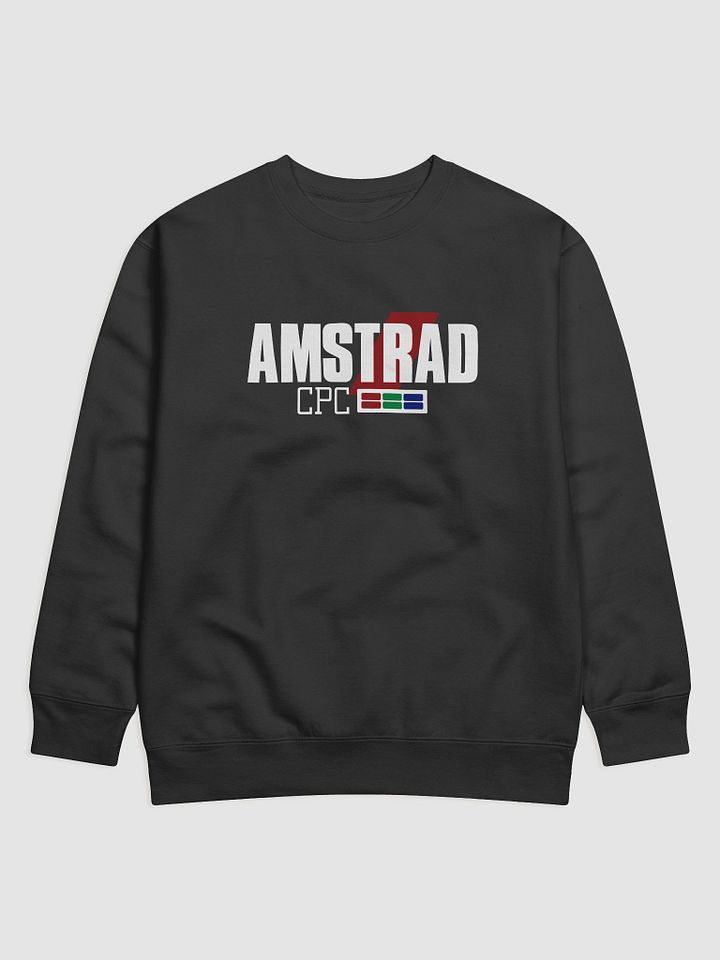 Celebrate the golden age of computing with this vintage-inspired Sweatshirt featuring the iconic Amstrad CPC logo. Perfect for retro tech lovers, old-school gamers, and anyone who grew up product image (1)