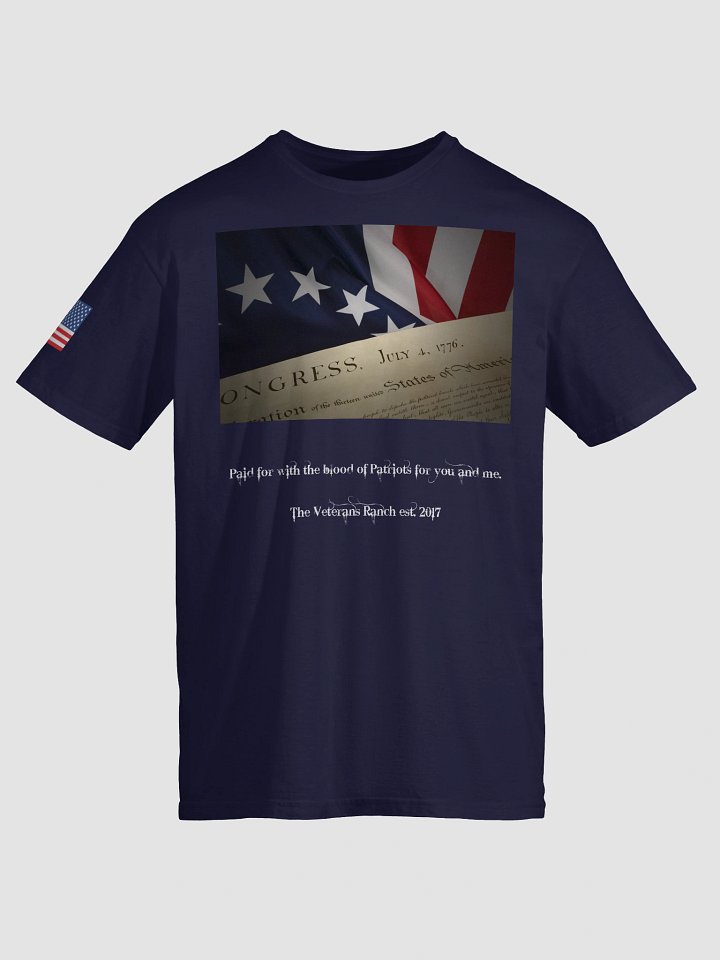 1776 Patriotic T Shirt product image (1)