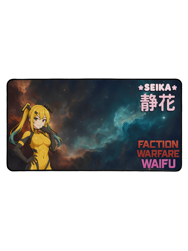 SLOW's FW Waifu "Seika" Desk Mat – 15.5" x 31.5" product image (1)