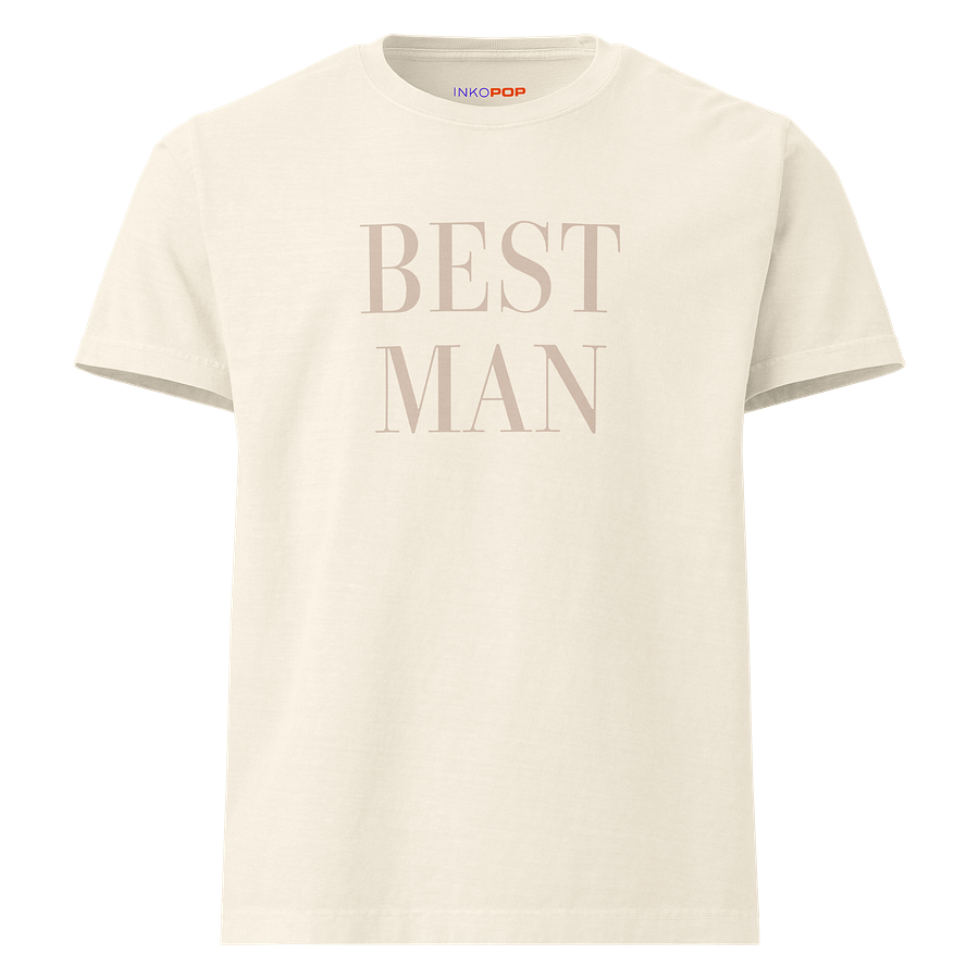 BEST MAN T-SHIRT product image (1)