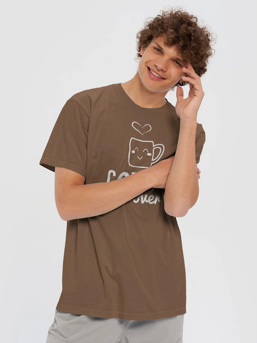 Coffee Lover Garment-Dyed Heavyweight T-Shirt - Perfect Gift for Coffee Enthusiasts!, Unisex T-Shirt, product image (6)