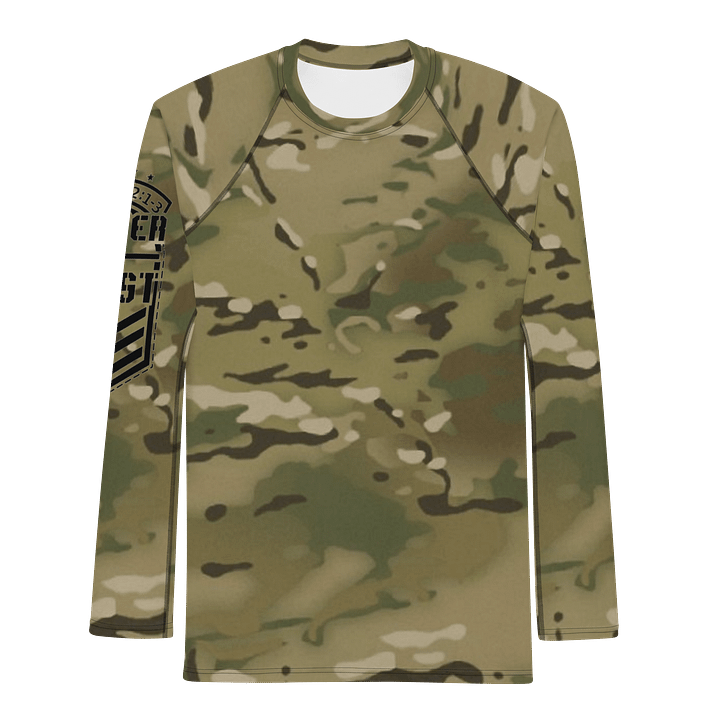 Faithful Camo: Men's Rash Guard - Multicam product image (1)
