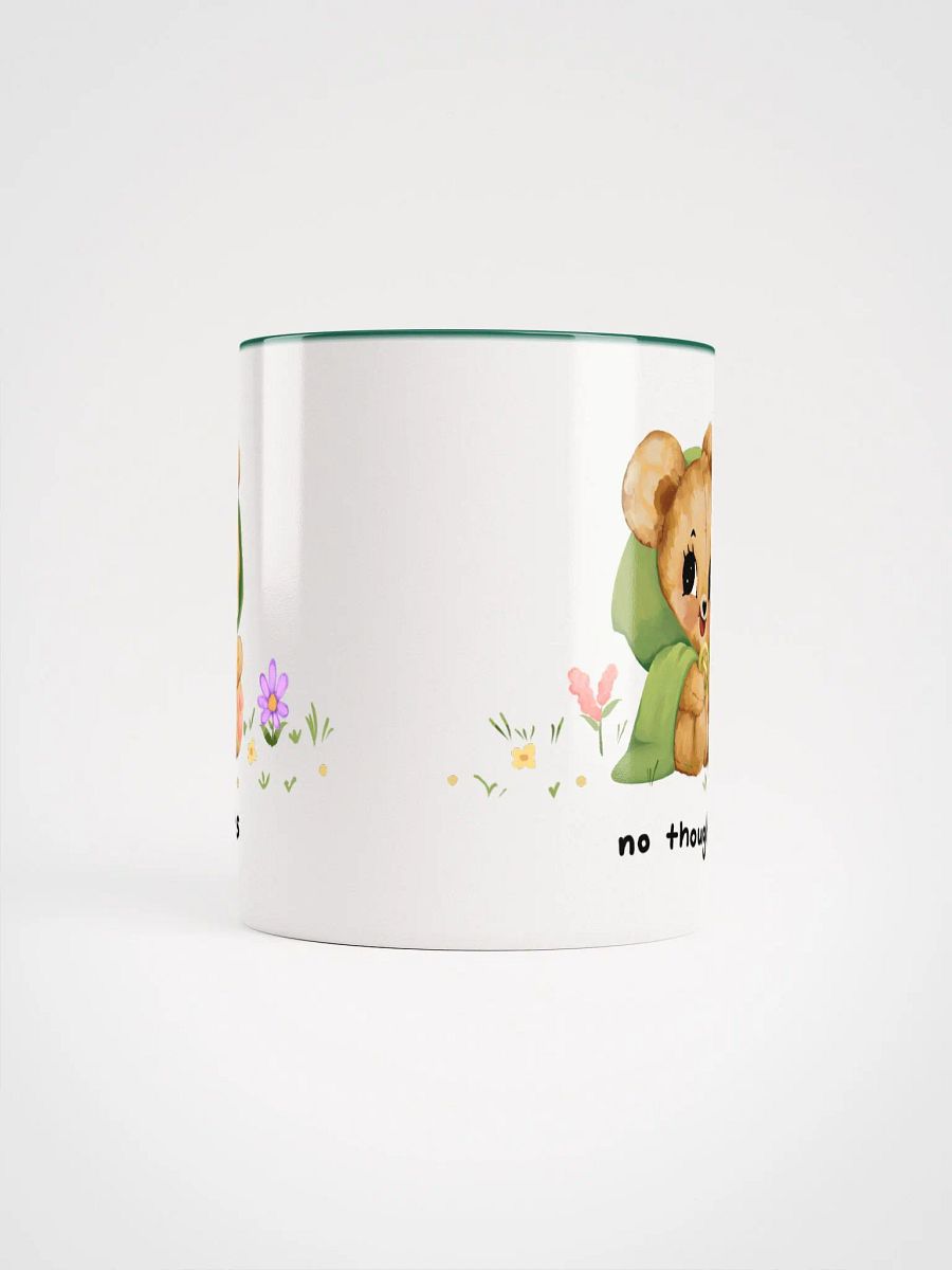 "No Thoughts" Buttons Mug product image (5)