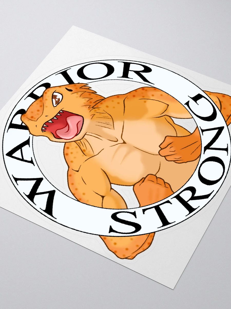 Warrior Strong Sticker product image (8)