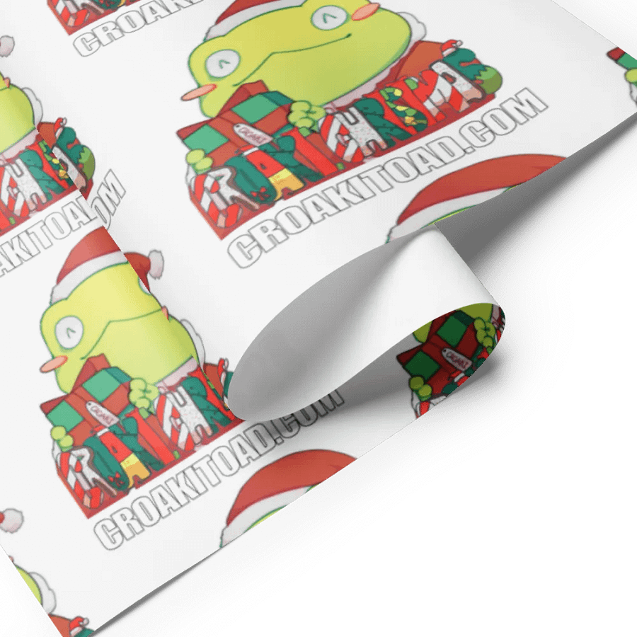 Croakitoad Wrapping Paper product image (7)
