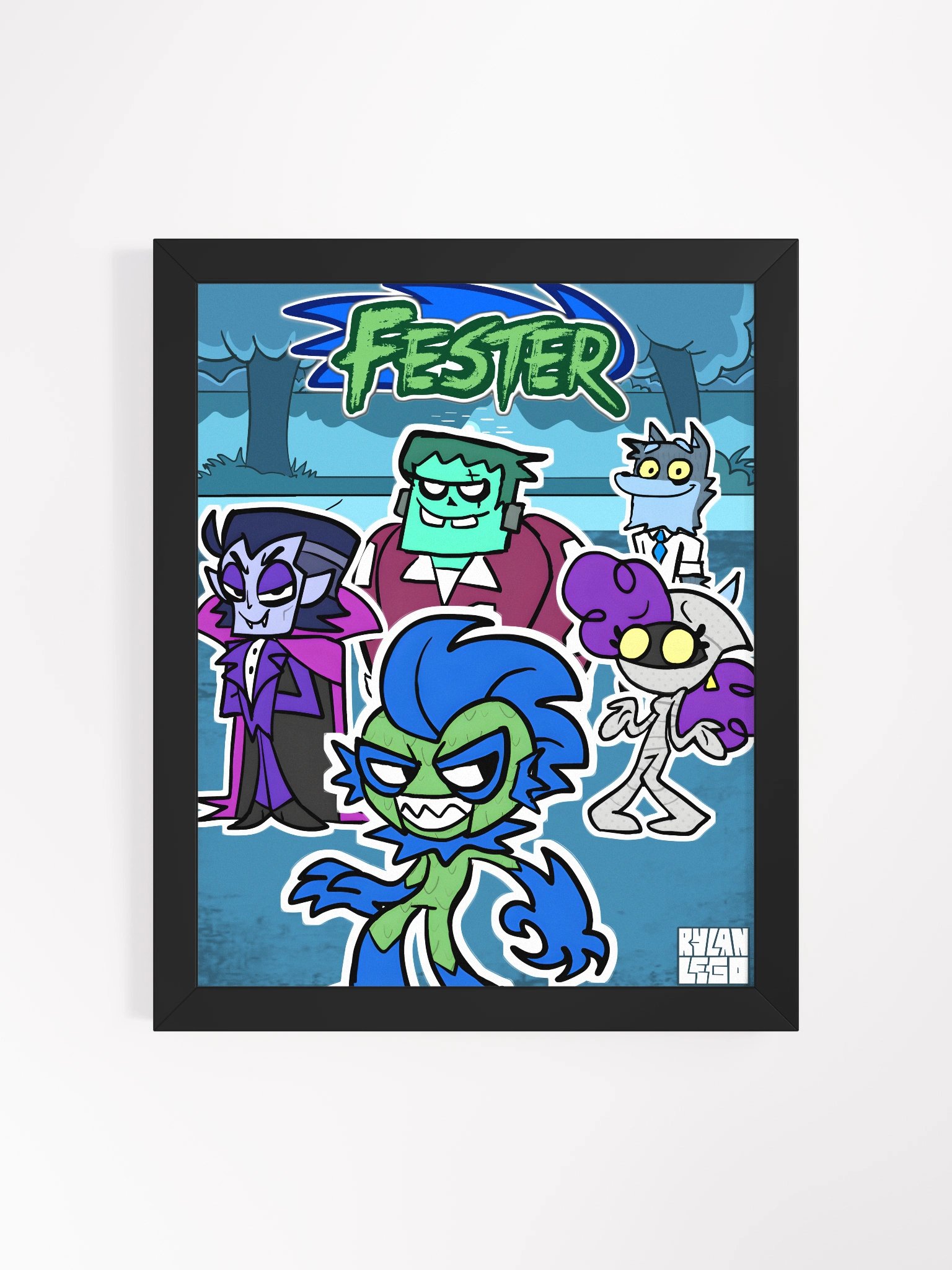 Fester Framed Poster product image (1)